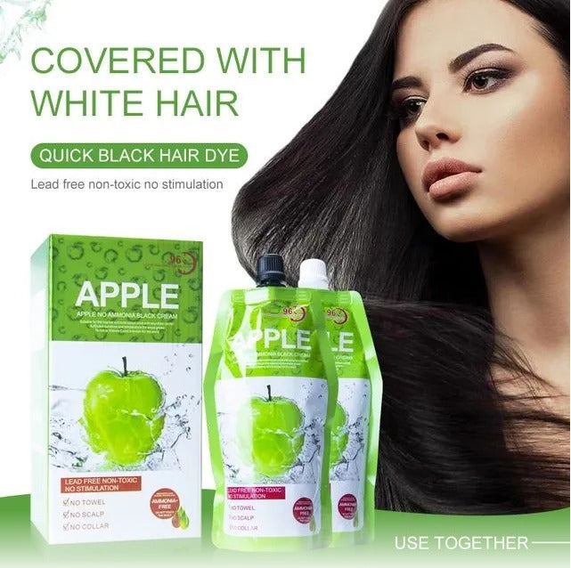 Apple Hair Color Cream Premium Quality [FREE HOME 🚚DELIVERY]