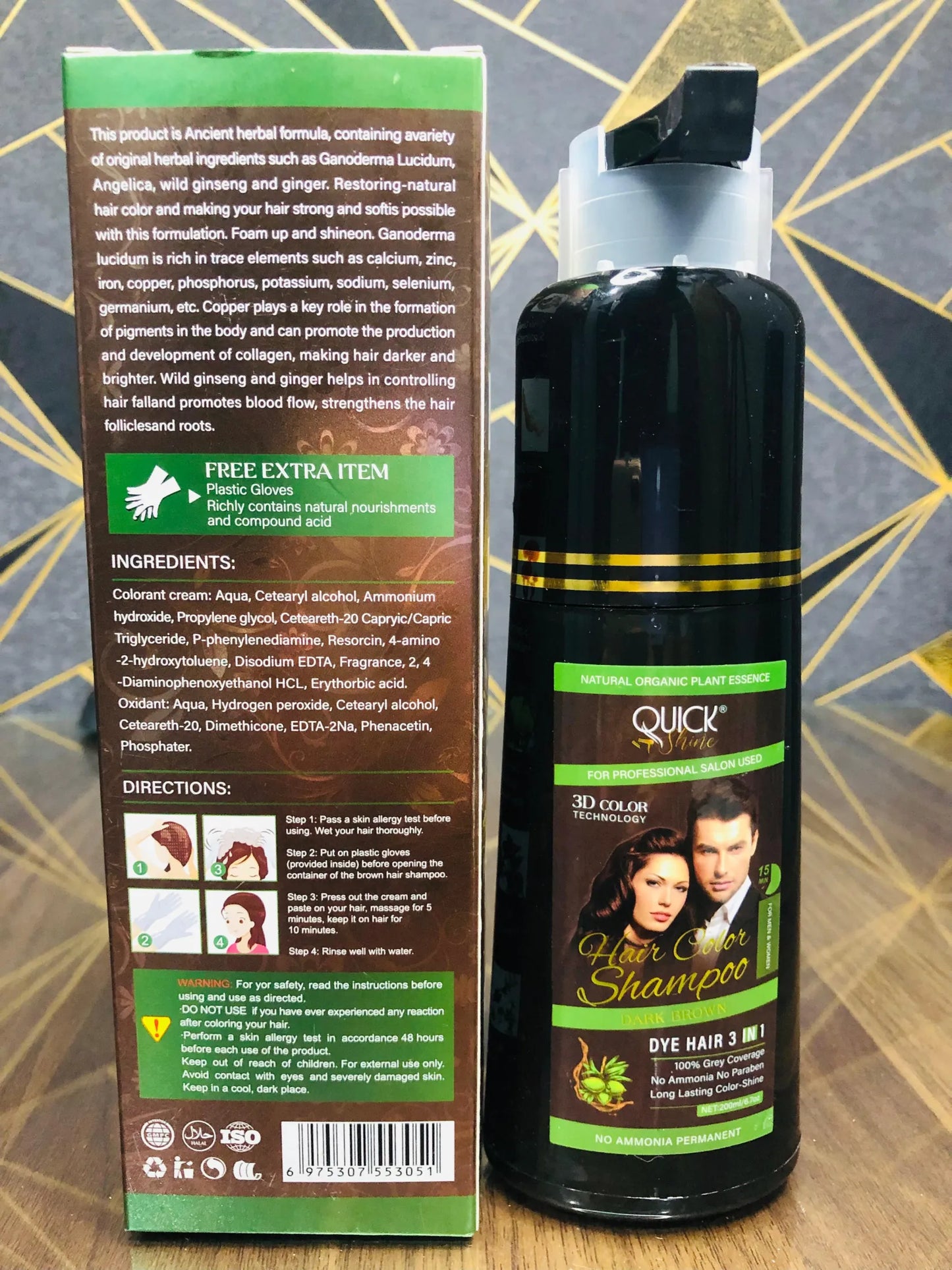 Quick Shine Hair Color Shampoo